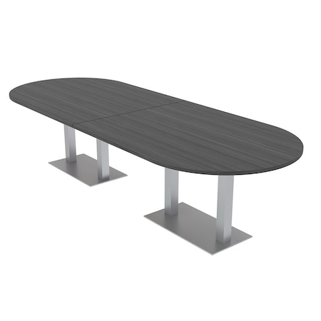 Skutchi Designs 45 in W, 144 in L, 29 in H, Engineered Wood Top, Grey HAR-RAC-46x143-DOU-ASIANNIGHT